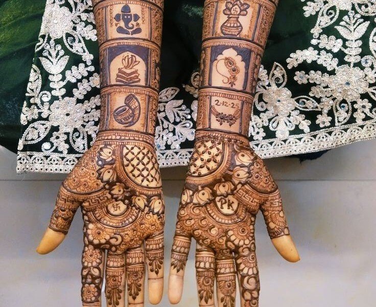 bridal mehndi designs full hands